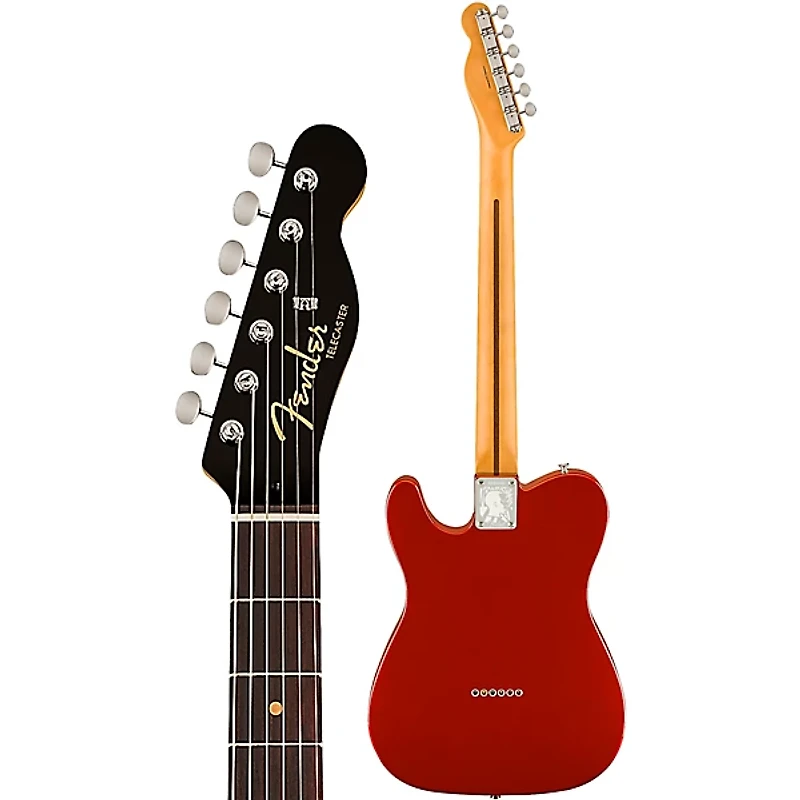 Fender Limited-Edition Raphael Saadiq Telecaster Electric Guitar - Dark Red Metallic
