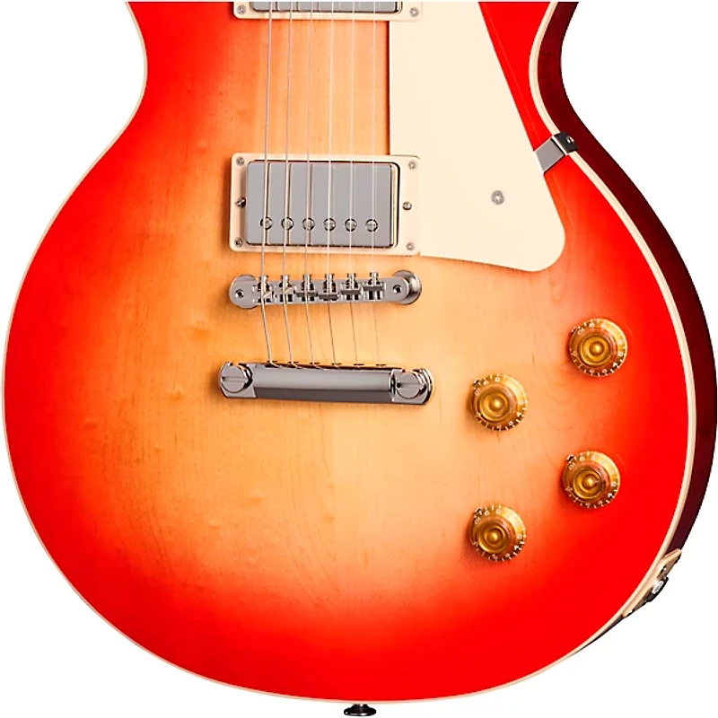 Gibson Les Paul Standard '50s Plain Top Limited-Edition Electric Guitar Washed Cherry Sunburst