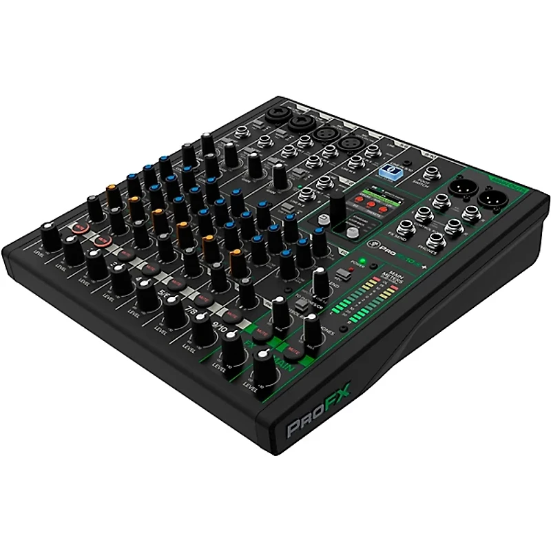Mackie ProFX10v3+ 10-Channel Mixer With Gator Mixer Bag