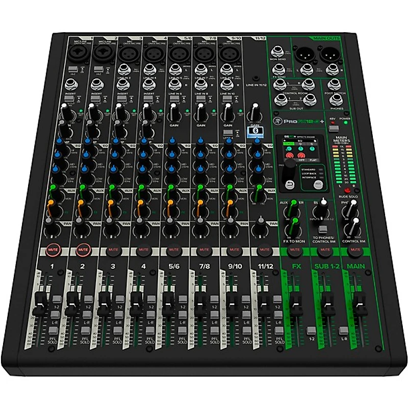 Mackie ProFX12v3+ Content Creator Bundle With AT2040 Microphones & ATH-M20X Headphones