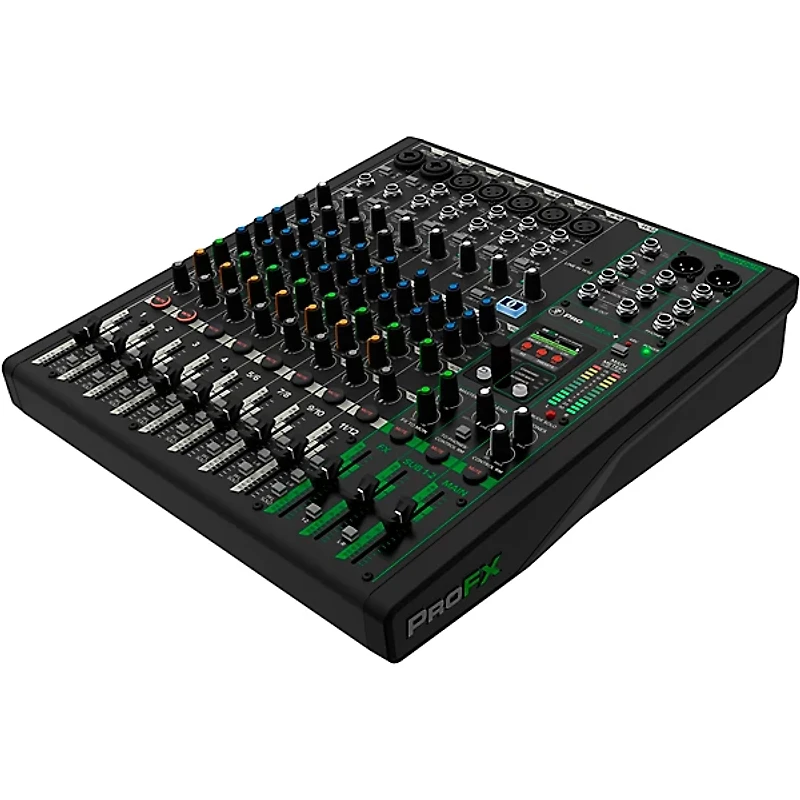 Mackie ProFX12v3+ 12-Channel Mixer With Gator Mixer Bag