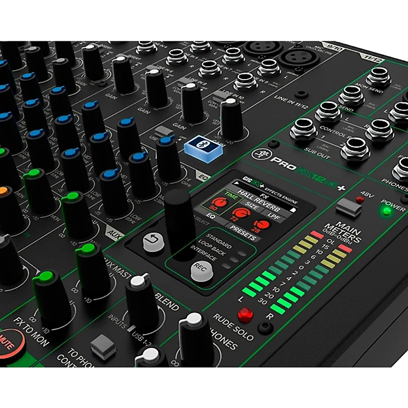 Mackie ProFX12v3+ 12-Channel Mixer With Gator Mixer Bag