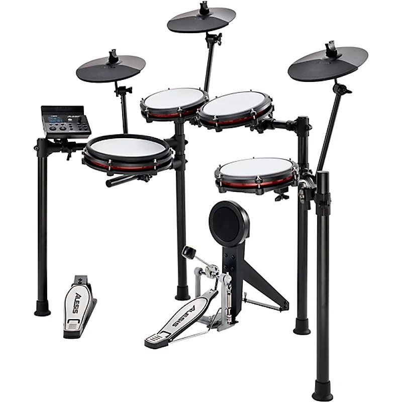 Alesis Nitro Max 8-Piece Electronic Drum Set With Bluetooth, BFD Sounds & DA2108 Drum Amp