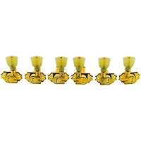 Kluson 3 Per Side Revolution Series G-Mount Pearloid Keystone Tuning Machines