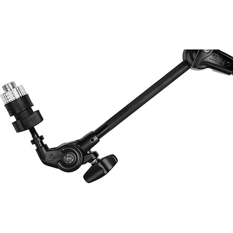Pearl Black Solid Boom Arm Mic Holder