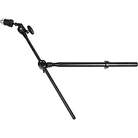 Pearl Black Solid Boom Arm Mic Holder