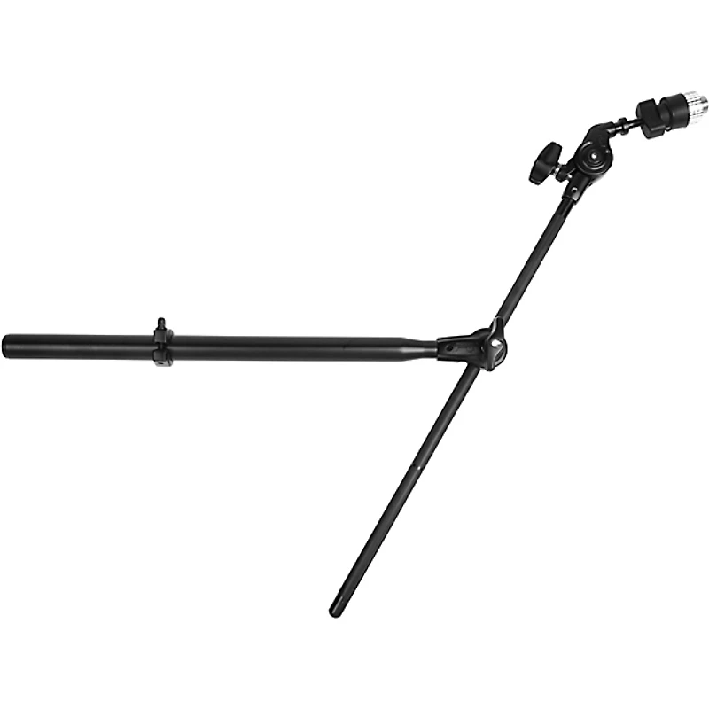 Pearl Black Solid Boom Arm Mic Holder