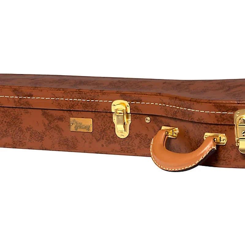 Gibson Lifton Historic 5-Latch Brown/Pink Hardshell Case for Les Paul