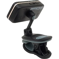 Peterson StroboClip HDC Rechargeable Clip-On Tuner Black