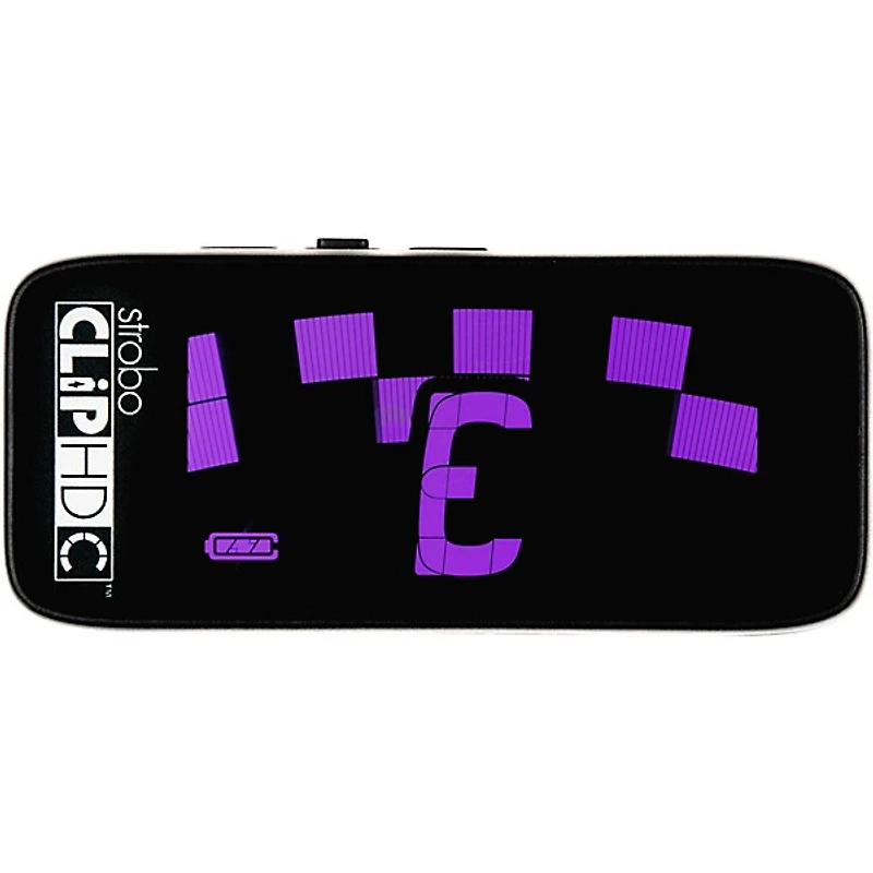 Peterson StroboClip HDC Rechargeable Clip-On Tuner - Black