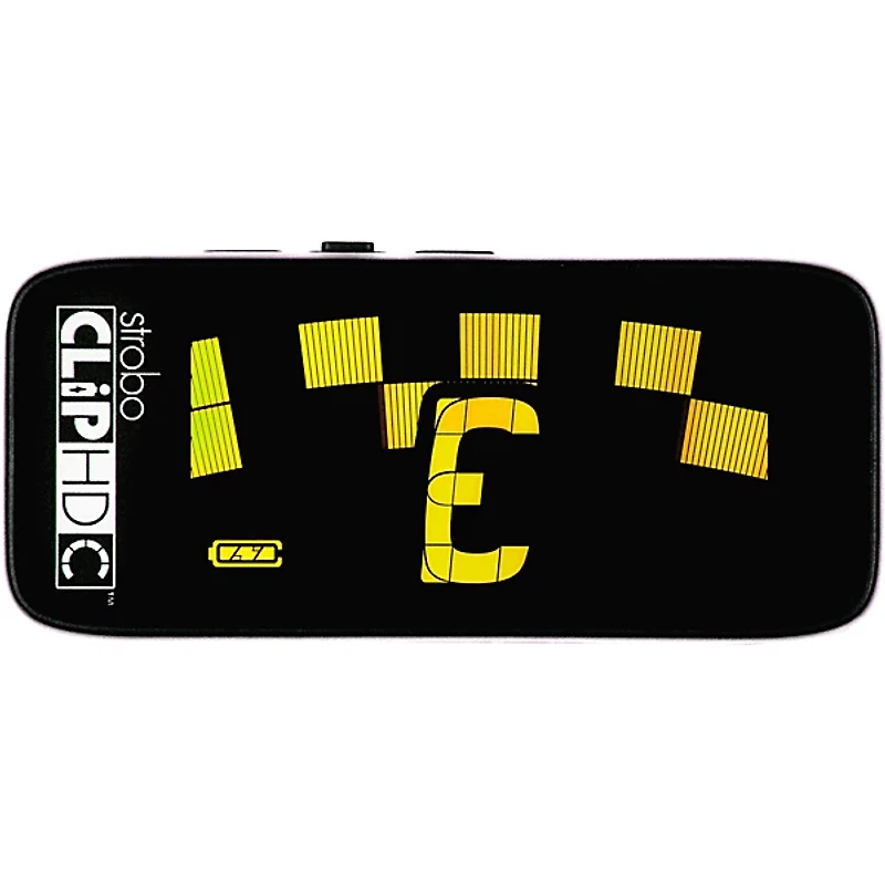 Peterson StroboClip HDC Rechargeable Clip-On Tuner Black