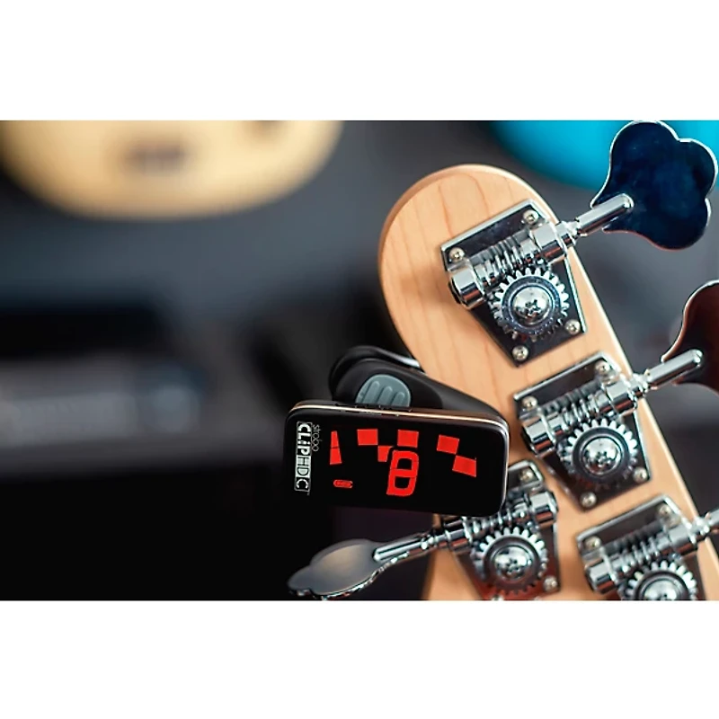 Peterson StroboClip HDC Rechargeable Clip-On Tuner Black