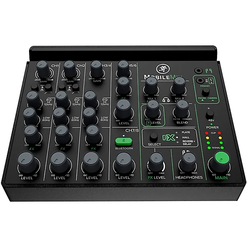 Mackie MobileMix 8-Channel USB-Powerable Mixer With Thump GO Speaker and e 835 Microphone