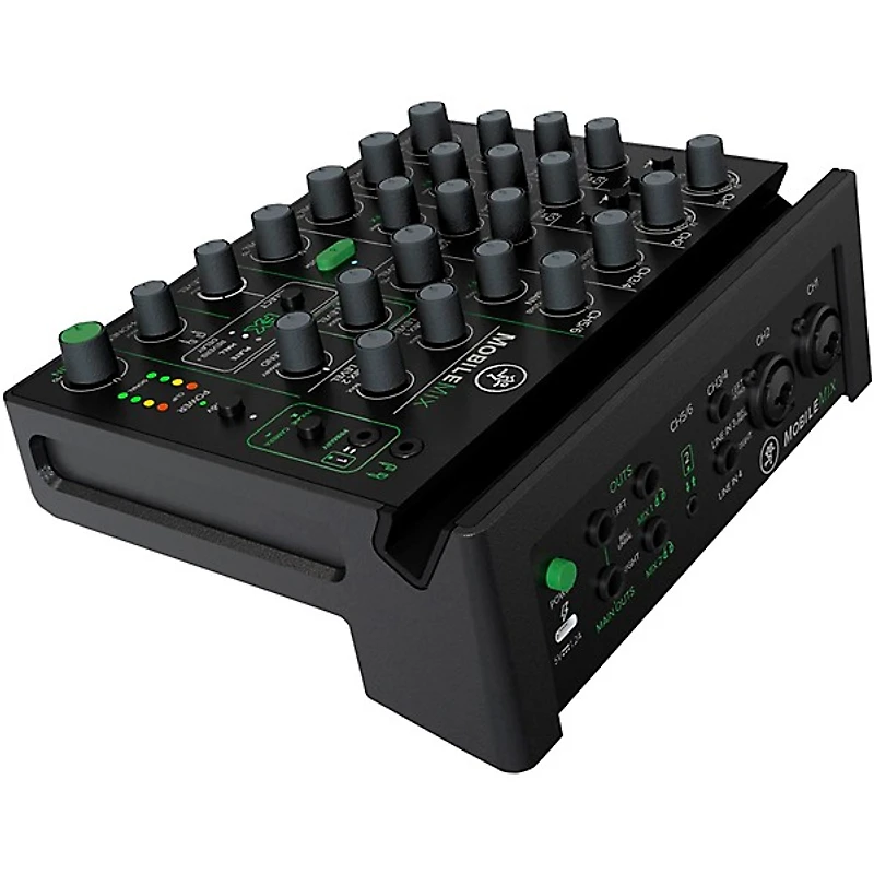 Mackie MobileMix 8-Channel USB-Powerable Mixer With Thump GO Speaker and e 835 Microphone