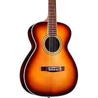 Guild M-260E Deluxe Westerly Collection Concert Acoustic-Electric Guitar Edge Burst