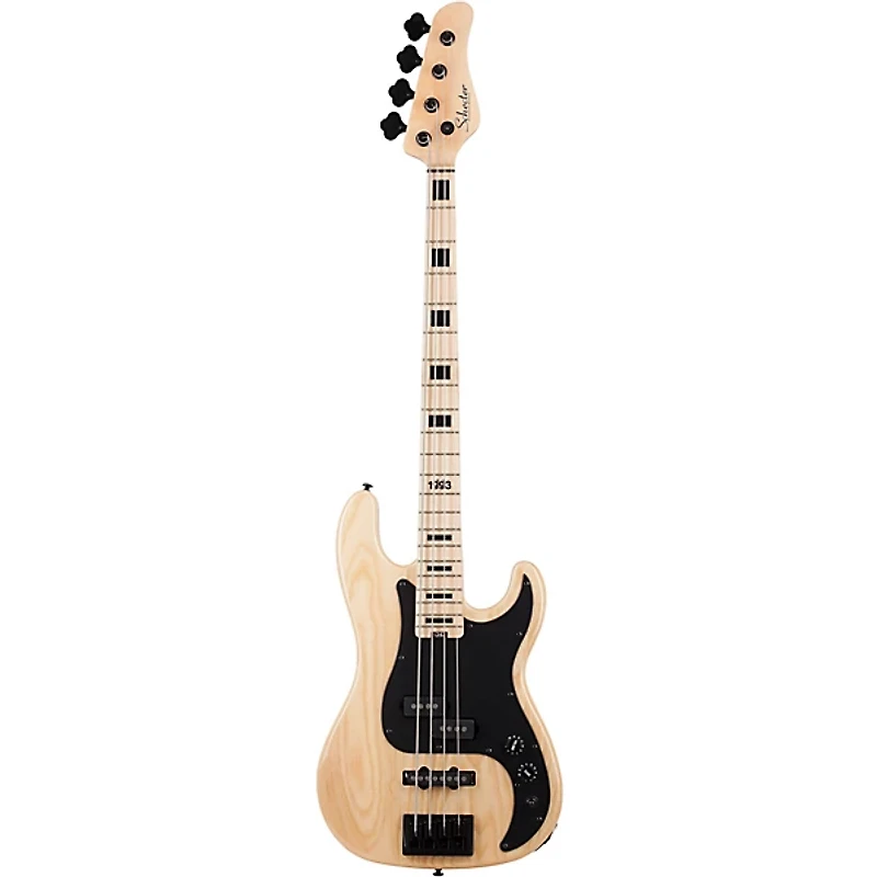 Schecter Guitar Research Justin Beck V Ani 4-string electric bass Gloss Natural