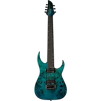 Schecter Guitar Research KM-7 MK-III Artist 7-String Electric Guitar With Lungren Pickups Lagoon Fade