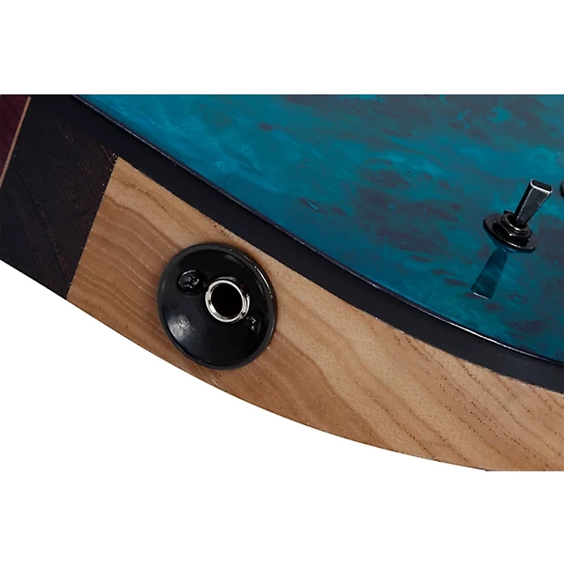 Schecter Guitar Research KM-7 MK-III Artist 7-String Electric Guitar With Lungren Pickups Lagoon Fade