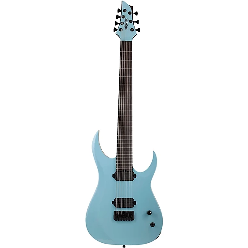 Schecter Guitar Research John Browne Tao-7 Electric Guitar Azure