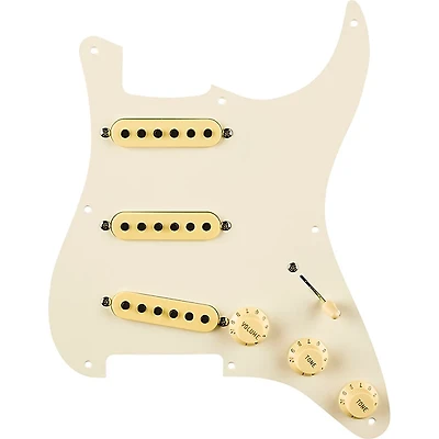 Fender Eric Johnson Signature 8-Hole Prewired Strat Pickguard - Aged White