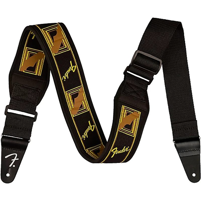 Fender Swell Neoprene Logo Guitar Strap
