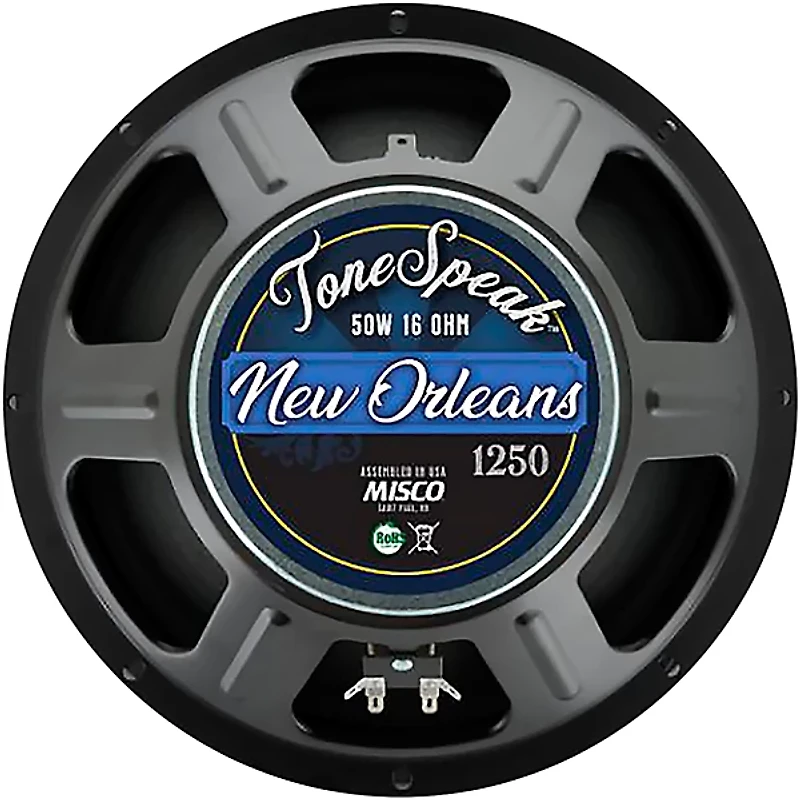 ToneSpeak New Orleans 1250 12" 50W Guitar Speaker