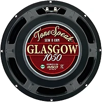 ToneSpeak Glasgow 1050 10" 50W Guitar Speaker 8 Ohm
