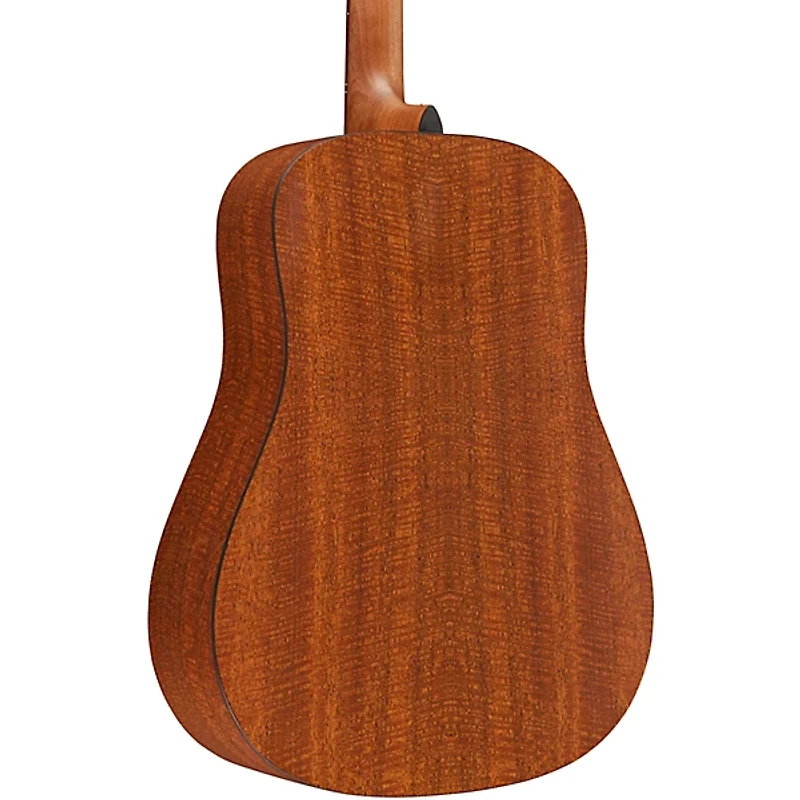 Martin DX2E X Series Mahogany Left-Handed Dreadnought Acoustic-Electric Guitar Natural