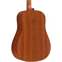 Martin DX2E X Series Mahogany Left-Handed Dreadnought Acoustic-Electric Guitar Natural