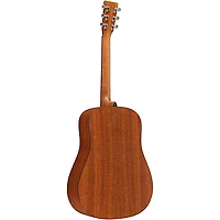 Martin DX2E X Series Mahogany Left-Handed Dreadnought Acoustic-Electric Guitar Natural