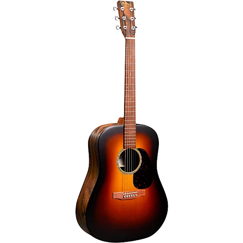 Martin D-X2E Ziricote Dreadnought Acoustic-Electric Guitar Burst