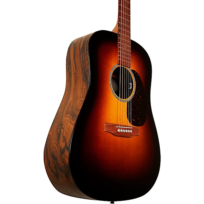 Martin D-X2E Ziricote Dreadnought Acoustic-Electric Guitar Burst