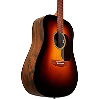 Martin D-X2E Ziricote Dreadnought Acoustic-Electric Guitar Burst