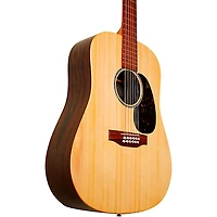 Martin DX2E Rosewood HPL 12-String Dreadnought Acoustic-Electric Guitar Natural
