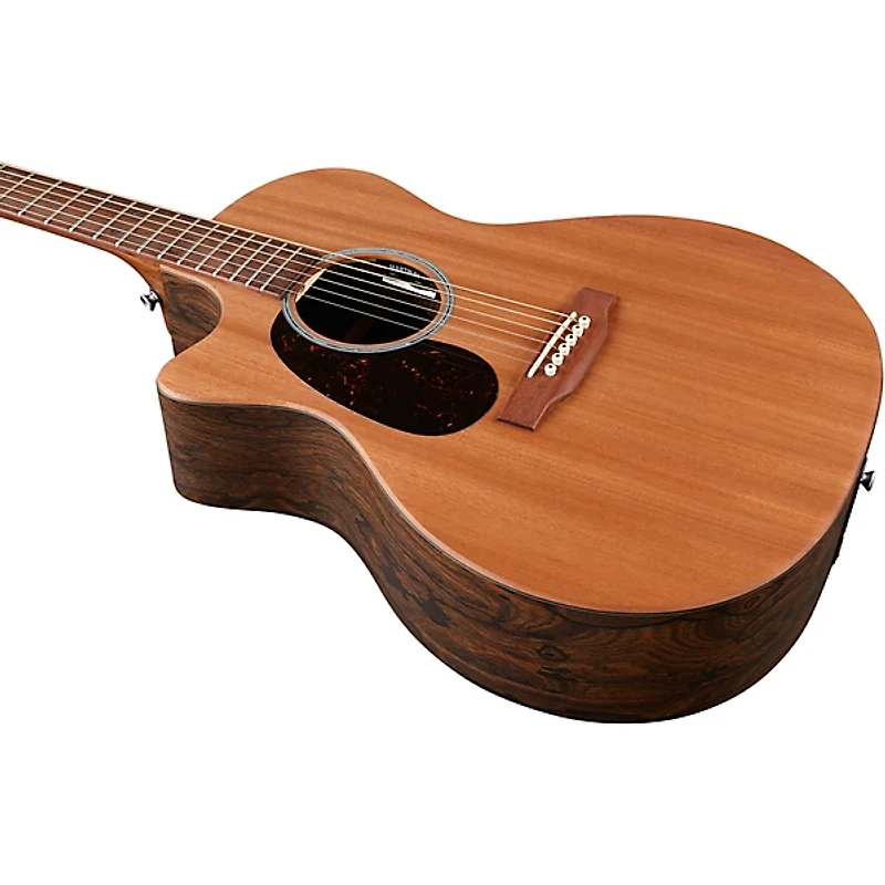 Martin GPC-X2E Ziricote Left-Handed Grand Performance Acoustic-Electric Guitar Natural
