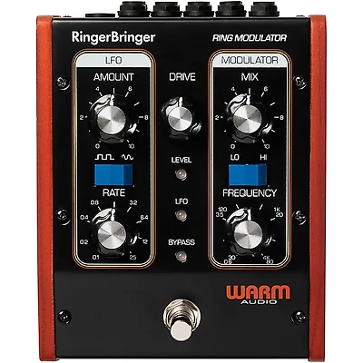 Warm Audio RingerBringer Ring Modulator Effects Pedal Black