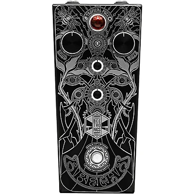 Beetronics FX Abelha Tropical Fuzz Effects Pedal Black Anodized