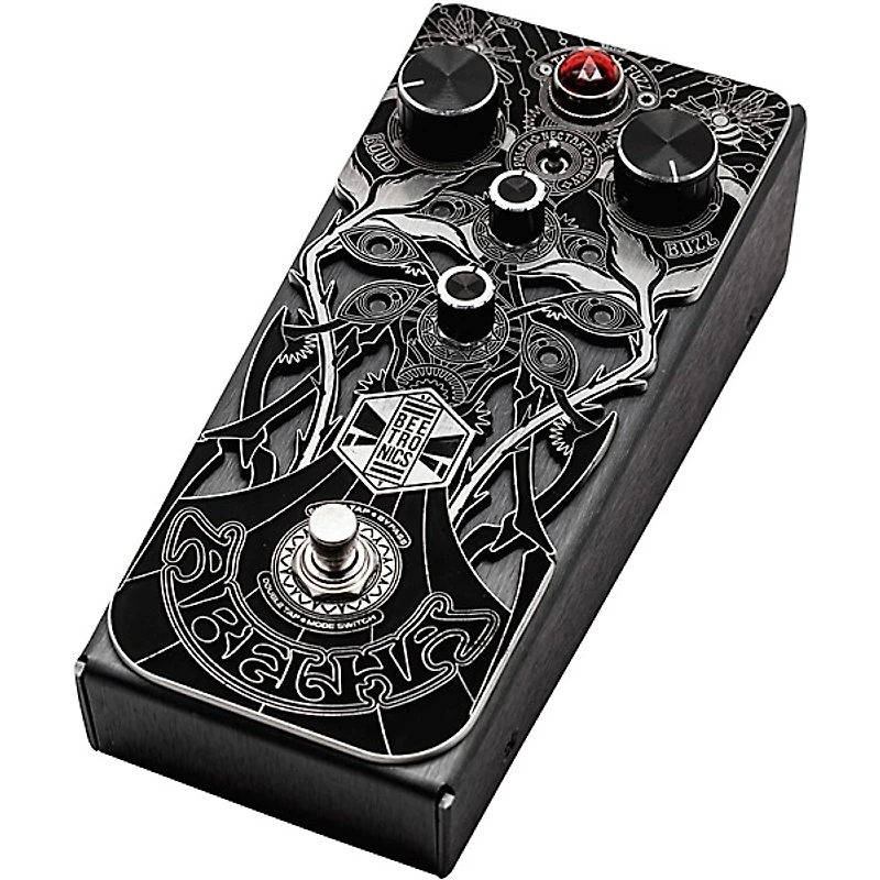 Beetronics FX Abelha Tropical Fuzz Effects Pedal Black Anodized