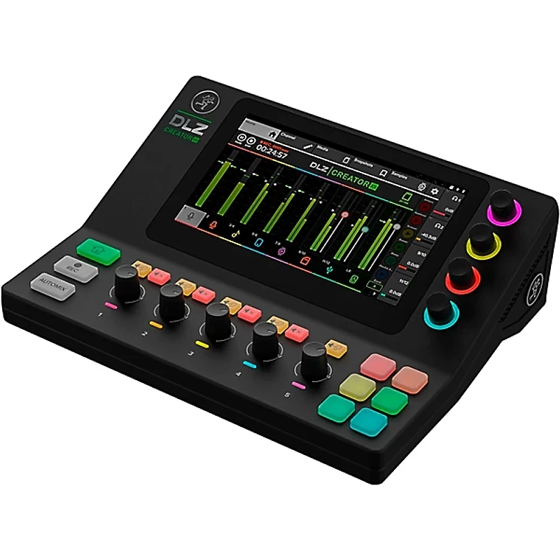 Mackie DLZ Creator XS Compact Adaptive Digital Mixer for Podcasting and Streaming