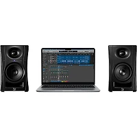 Kali Audio LP-UNF 4.5" 2-Way Powered Speaker Pair With Bluetooth - Black