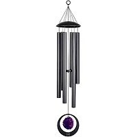 MEINL Sonic Energy A Major Meditation Chime with Purple Agate, 432 Hz 50 in.