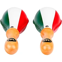 MEINL Traditional Rawhide Maracas with Mexican Flag