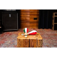 MEINL Traditional Rawhide Maracas with Mexican Flag