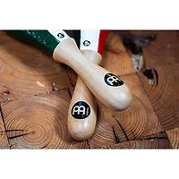 MEINL Traditional Rawhide Maracas with Mexican Flag