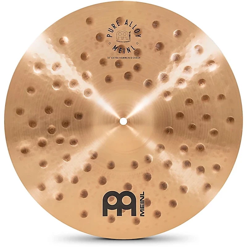 MEINL Pure Alloy Extra Hammered Crash Cymbal