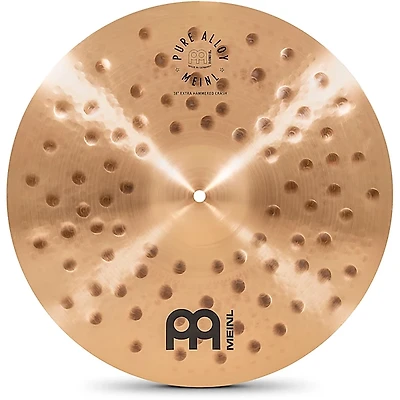 MEINL Pure Alloy Extra Hammered Crash Cymbal