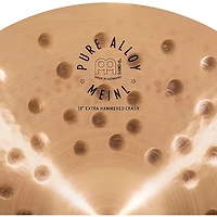 MEINL Pure Alloy Extra Hammered Crash Cymbal