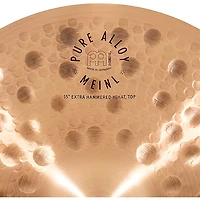 MEINL Pure Alloy Extra Hammered Hi-Hat Pair 15 in.