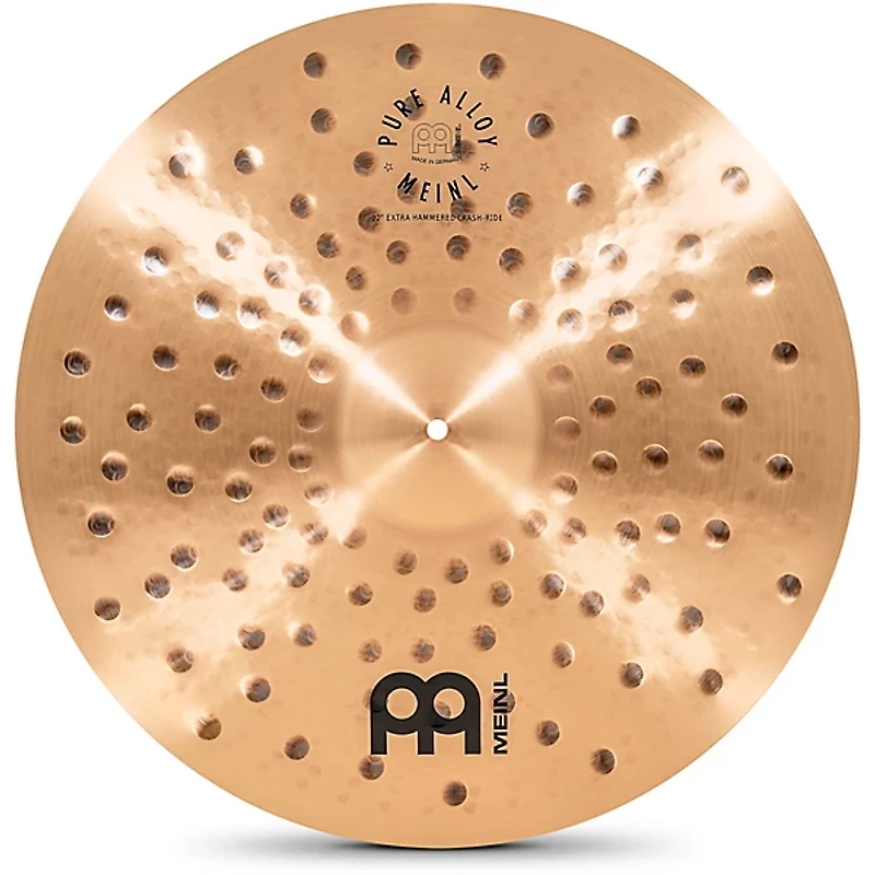 MEINL Pure Alloy Extra Hammered Crash-Ride