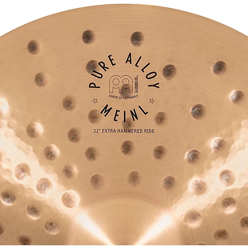 MEINL Pure Alloy Extra Hammered Ride